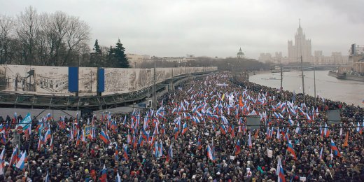 Акции памяти Бориса Немцова. Онлайн