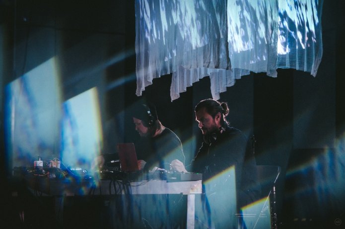 Grigory Mumrikov at a concert (on the right), 2019 / Photo by Olga Chuchadeeva