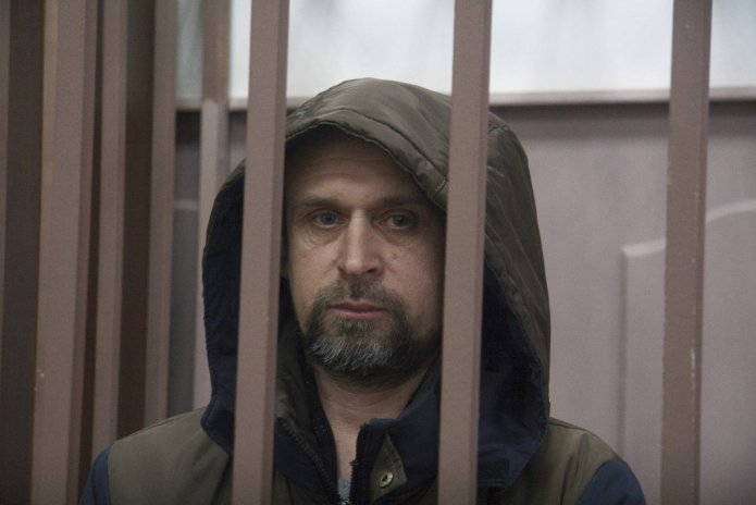 Алексей Вересов в Басманном суде / Фото: Светлана Виданова, «Новая газета»