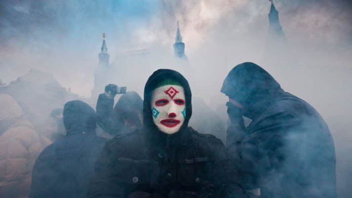 Столкновения на Манежной площади 11 декабря 2010 года / Фото: globallookpress.com