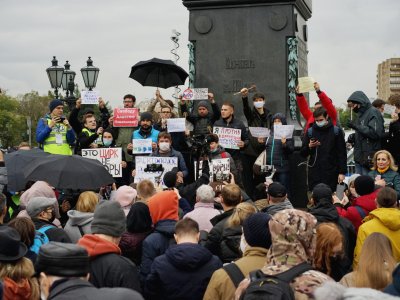Акции против фальсификаций на выборах 25 сентября 2021 года. Онлайн задержаний